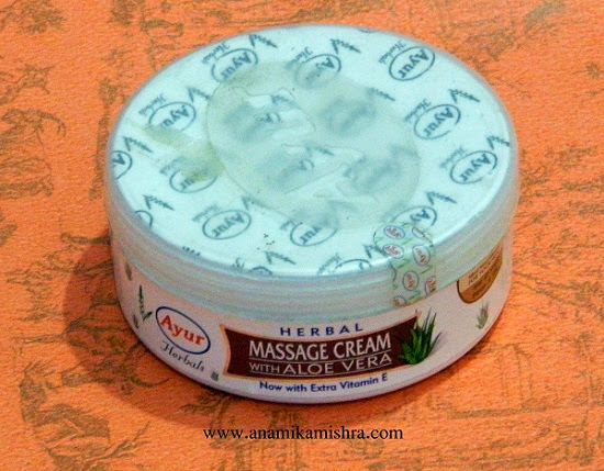 Ayur Herbal Massage Cream With Aloe Vera Review