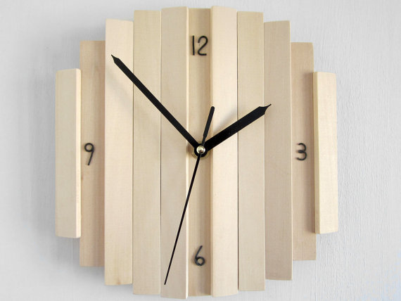 Creative Handmade Wall Clock 