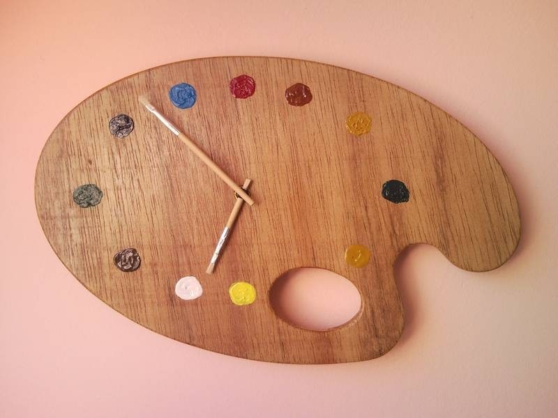 Creative Handmade Wall Clock 