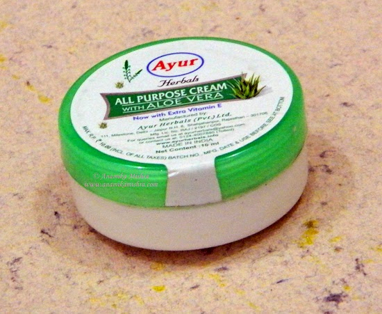 Ayur Herbals All Purpose Cream With Aloe Vera Review