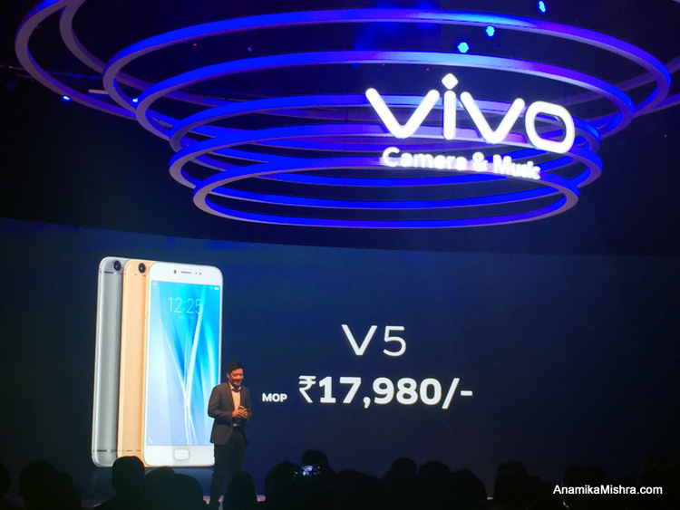 #PerfectSelfie Vivo V5 -Launch, First Impression, Price & Other Details