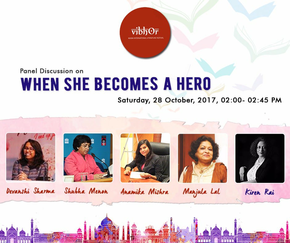 Cover Reveal Of 'FOR THE SAKE OF LOVE' In Noida International Literature Festival