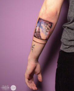 Eiffel Tower Tattoo DesignEiffel Tower Tattoo Design