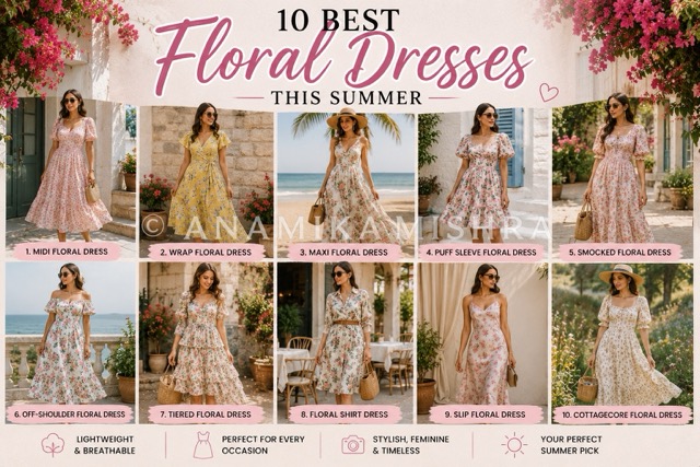 10 Best Floral Dresses This Summer to Refresh Your Wardrobe