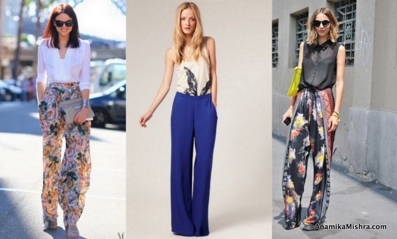 Trendy Palazzo Pants Styles and Outfit Ideas