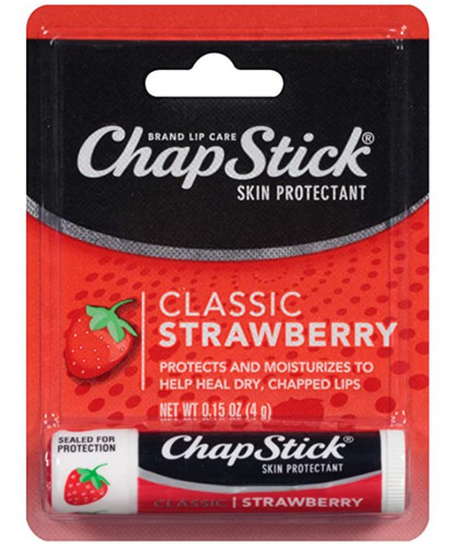 Chapstick Classic Strawberry Lip Balm Review