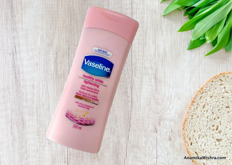 Vaseline Healthy White Lightening Body Lotion - Review