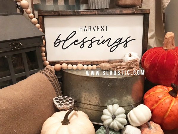 Harvest Festival Fall Sign