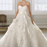 White Strapless Wedding Dresses