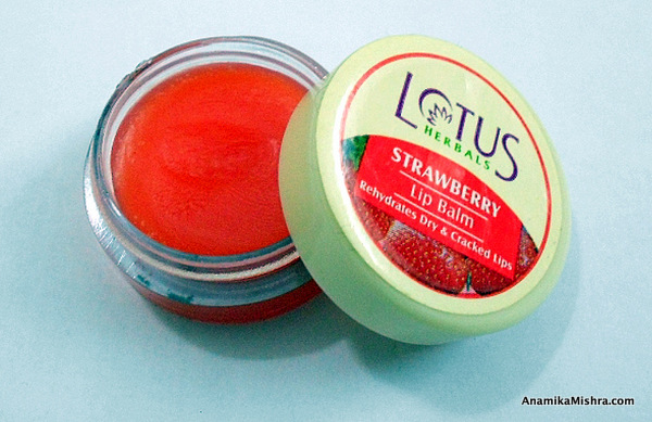 Review Lotus Herbals Raspberry Lip Balm