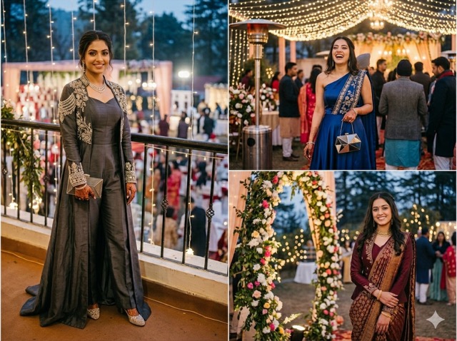 Winter Wedding Outfit Ideas For Sisters
