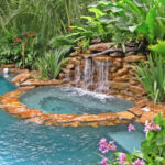 Relaxing Backyard Waterfalls
