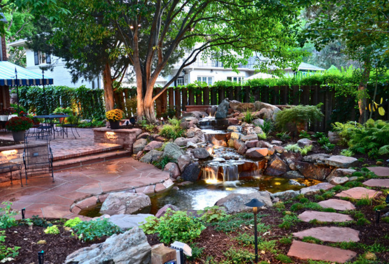 Relaxing Backyard Waterfalls