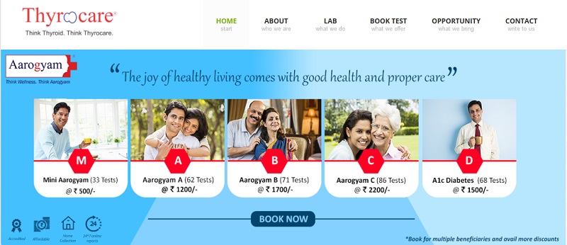 Thyrocare Service Review