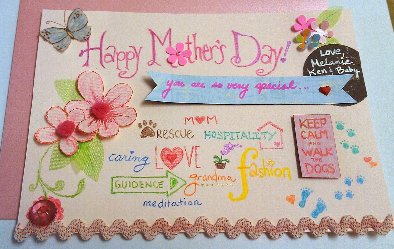 Beautiful Handmade Greeting Cards For Mother's Day
