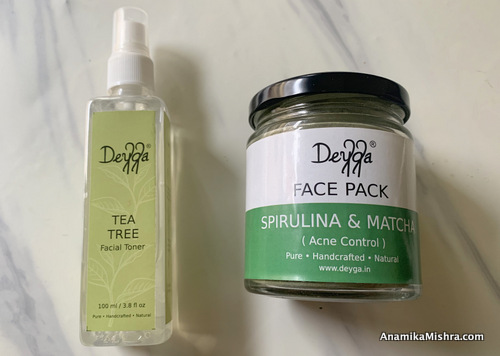 Review: Deyga Tea Tree Toner & Face Pack for Acne