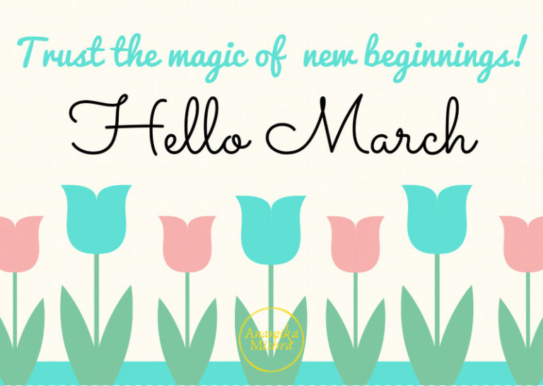 Hello March Quotes, Captions & Photos