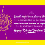 Raksha Bandhan Quotes & Wishes for Brother