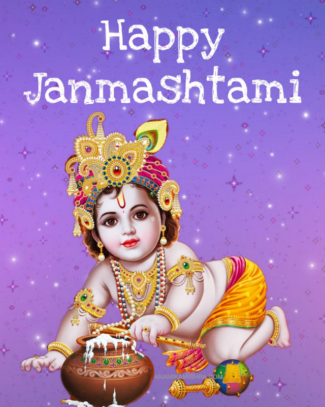 Unique Janmashtami Wishes, Messages & Status in English