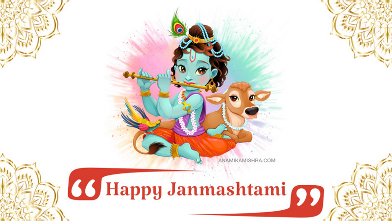 Unique Janmashtami Wishes, Messages & Status in English