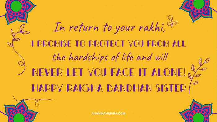 Funny & Emotional Raksha Bandhan Quotes for Sister