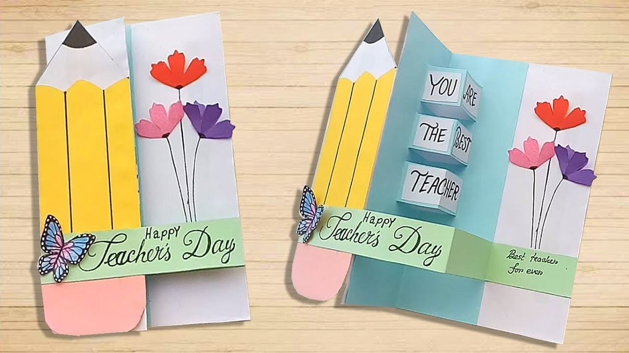 Best Happy Teachers' Day Handmade Card