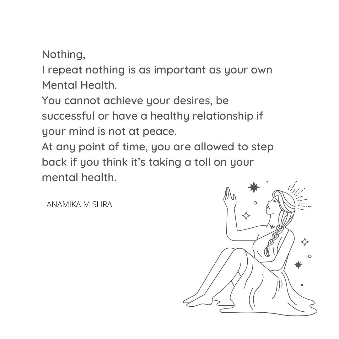 Nothing is as Important as Your Mental Health / Positive Mental Health Quote