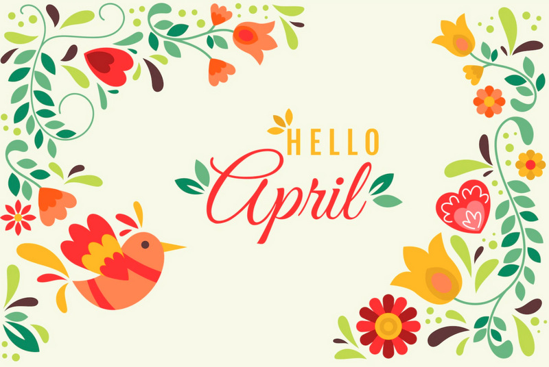 Hello April Image