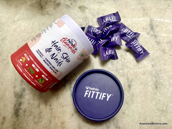 Review: Saffola Fittify Gummies For Hair, Skin & Nails