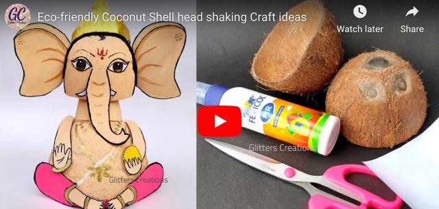 Unique & Easy Ganesha Craft Ideas with Video Tutorials