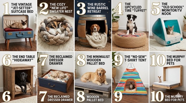 10 DIY Beds for your pet