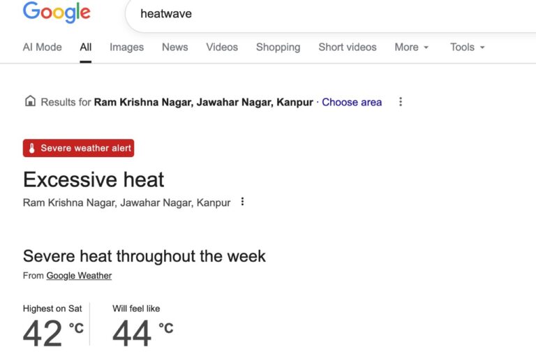 Heatwave in Kanpur